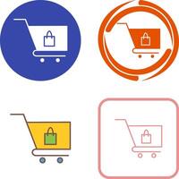 Unique Cart Icon Design vector