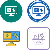 Unique Digital Marketing Icon Design vector