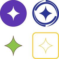 Unique Diamond Icon Design vector