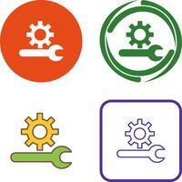 Unique Technical Support Icon Design vector