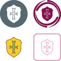 Unique Sheild Icon Design vector