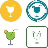 único bebidas icono diseño vector