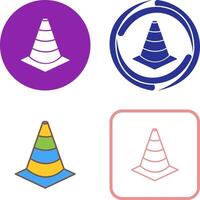 Unique Cone Icon Design vector