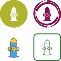 Unique Hydrant Icon Design vector