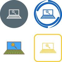 Unique Find on Internet Icon Design vector