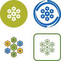 Unique Reputation Management Icon Design vector