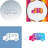 Van Icon Design vector