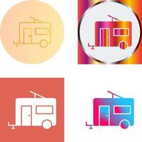 Trailer Icon Design vector