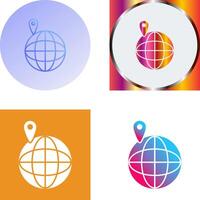Vacation Spots Icon Design vector