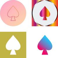 Spade Icon Design vector