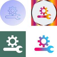 Unique Technical Support Icon Design vector