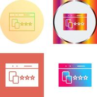 Unique Website Promotion Icon Design vector
