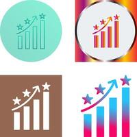 Unique Reputation Management Icon Design vector