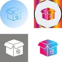 Unique Seo Packages Icon Design vector