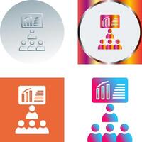 Unique Class Icon Design vector