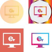 Unique Pay Per Click Icon Design vector