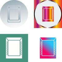 Unique Frame Icon Design vector