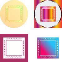 Unique Frame Icon Design vector