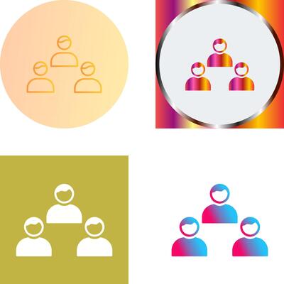 Team Members Icon Design