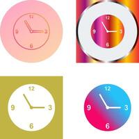 diseño de icono de tiempo vector