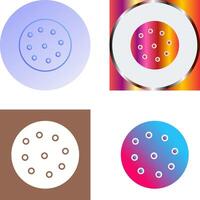 Cookie Icon Design vector