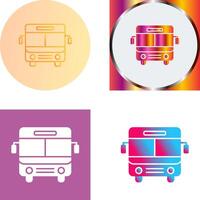 Bus Icon Design vector