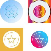 Unique Favorite Icon Design vector