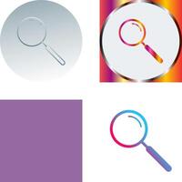 Unique Search Icon Design vector