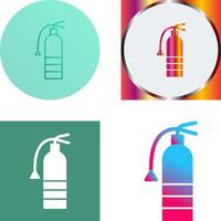 Unique Extinguisher Icon Design vector