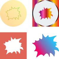 Unique Explosion Icon Design vector