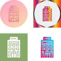 Hotel Icon Design vector