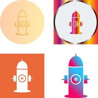 Unique Hydrant Icon Design vector