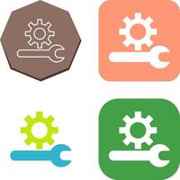 Unique Technical Support Icon Design vector