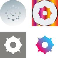 Unique Settings Icon Design vector