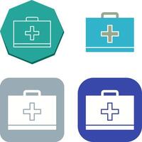 Unique First Aid Icon Design vector