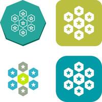 Unique Reputation Management Icon Design vector