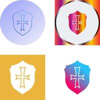 Unique Sheild Icon Design vector