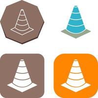 Unique Cone Icon Design vector