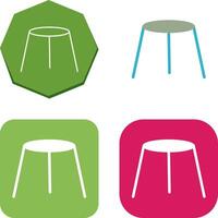 Unique Stool Icon Design vector