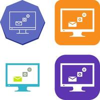 Unique Digital Marketing Icon Design vector