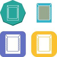 Unique Frame Icon Design vector