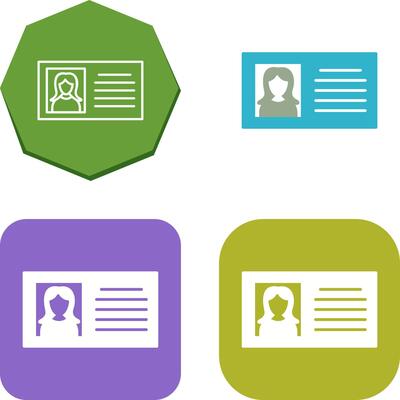 Female Profile Icon Design