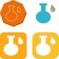 Acidic Liquid Icon Design vector