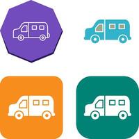 Van Icon Design vector