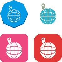 Vacation Spots Icon Design vector