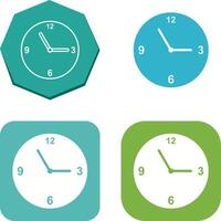 diseño de icono de tiempo vector