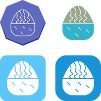 Cream Muffin Icon Design vector