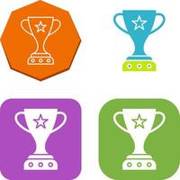 Unique Winner Icon Design vector