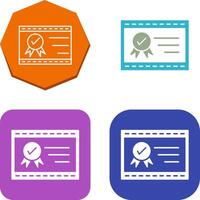 Unique Quality Assurance Icon Design vector