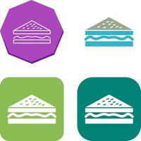 Unique Sandwich Icon Design vector